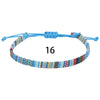 Anklets For Women Woven Fabric Foot Leg Bracelet Men Handmade Rope Braid Knot Beach Barefoot Weave Ethnic Boho Adjustable Charm - Image 15