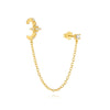 1PC Silver Crown Chain Tassel Zircon Drop Earrings For Women Gold Minimalism Earrings Jewelry Gift - Image 21