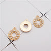 10-26PCS Alphabet Charms With Plastic Pearl Alloy Gold Color English Letter Pendant Necklace Bracelet Jewelry Accessory - Image 16