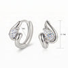 Minimalism Brass Twisted Pear Hoop Earring Women Gold Double Plated Marquise Contour Droplet Huggies Earring - Image 8