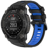 Official Silicone Strap For Garmin Instinct 3 45mm 50mm Smartwatch Bracelet Correa Two-tone Wristband For Garmin Instinct 3 Band - Image 8