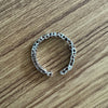 Pleated Open Heart Ring with Sculptural Band - Image 13