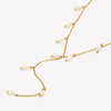 Freshwater Pearl Tassel Y-shaped Clavicle Necklaces Stainless Steel Jewelry On The Neck Accessories For Women - Image 5