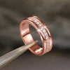 Micro Pave Cubic Zirconia Band Ring in Gold-Tone Silver-Tone and Rose Gold-Tone - Image 17