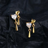 Y2k Crystal Fake Piercing Ear Cuff Earrings For Women Simple Zirconia 2000s Aesthetic Ear Cartilage Earing Chic Jewelry - Image 6