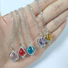 Anime Puella Magi Madoka Magica Kaname Madoka Akemi Homura Cosplay Soul Gem Necklace Crystal Choker - Image 6