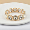 crystal bracelet For Women colorful Geometric rhinestone square elastic thread red white pink bracelet boho style - Image 38