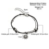 Vintage Boho Multi Layer Beads Anklets Summer Beach Women Sun Pendent Anklet Leather Handmade Chain Foot Party Jewelry - Image 6