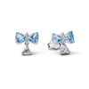 silver butterfly cherry blossom jewelry Valentine's Day/birthday girlfriend gift ring earrings necklace - Image 3