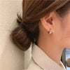 Metal Hoop Earrings for Women Simple Versatile Daily Wear Everyday Ear Accessories Young Girls Statement Jewelry - Image 4