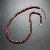 Vintage Bohemian Summer Jewelry Ethnic Style Jewelry Brown Coconut Shell Wood Beads Stone Necklace Men's Jewelry - Image 11