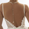 Vintage Elegant Imitation Pearls Back Chain Necklaces for Women Long Chain Tassel Pendant Wedding Jewelry Bikini Back Chain - Image 7