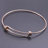 1/5Pcs Stainless Steel Minimalist Punk Twist Bracelet Women Geometric Stackable Adjustable Versatile Women Cuff Bangle Jewelry - Image 34