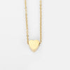 Tiny Heart Pendant Choker Necklace in Gold-Tone or Silver-Tone - Image 14