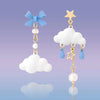 32 Style Colorful Enamel Cartoon Cute Rabbit Fox Ear Clips Funny Cat Bear Long Clip on Earrings Without Piercing for Women Girls - Image 28