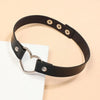 Punk Gothic PU Leather Choker Heart Cat Collar Necklace Women Girls Chain Jewelry Neck Accessories - Image 4