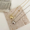 Love Heart Pendant Necklace For Women Men Personality Simple Design Thin Chain Choker Necklaces Jewelry - Image 4