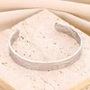 Dainty Flowers Stainless Steel Bracelet Gold Color Open Cuff Bangle for Women Wedding Jewelry Vacation Party Accessories Gifts - Image 11