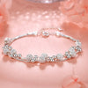 Silver Lucky Bead Bracelets Woman Elegant Multi-layer Adjustable Ball Bracelet Party Jewelry Gifts - Image 4