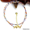 2MM Mini Stone Beads With Amethyst Tiger Eye Aquamarine Crystal Necklace for Men and Women Charm Jewelry - Image 15