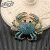 Skeds Cancer Zodiac Crab Brooch Retro Sea Animal Lapel Pin Constellation Jewelry Birthday Gift for Cancer Ladies Gentlemen - Image 12