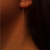 Minimalist Long Earring Silver Color Simple Tassel Chain Statement Earrings Women Korea Joker Ear Line Jewelry Gift - Image 4