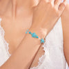 Shell and Starfish Charm Bracelet with Adjustable Rope Detail - Image 39