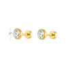 Stainless Steel Twist Circle Women Earrings Click Mobius Hoop Hies Earring And Mother's Day Gift - Image 11