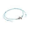 Women Retro Hemp Rope Turtle Anklet Hand-woven Ancient Silver Color Turtle Beach Anklet - Image 7