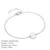 Stainless Steel Bracelets for Women Adjustable Chain Charm Bracelets Women Minimalist Round Bracelet Jewellery - Image 10
