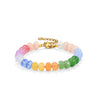 Colorful Stone Beads Chain Bohemia Stainless Steel Gold Color Metal Bracelets Jewelry Gift for Women - Image 19