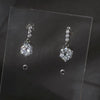 Silver Needle Simple Zircon Crystal Gold Silver Plated Earrings Jewelry Gift Butterfly Flower Girls Earrings - Image 5