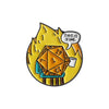 Trpg Dice Game Collect Badge Enamel Pins I'm Black Playing Dice Brooches Backpack Lapel Badge Jewelry Gift for Fans Friends - Image 18