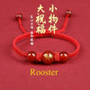 Good Luck 12 Constellation Zodiac Sign Braided Animal Couples Bracelet for Men Women Red Rope Bracelet Year Jewelry Gift - Image 9
