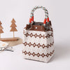 Geometric Mini Tote Bag Women Black Ivory Graphic Handbag Ring Handle Compact Daily Purse for Korean Style Outfits - Image 11