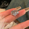 1PC Shiny Zircon Star Clip Earrings for Women Girl Simple Sweet Party Ear Cuff Silver Color Light Jewelry Gift - Image 2