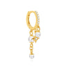 1PC Silver Crown Chain Tassel Zircon Drop Earrings For Women Gold Minimalism Earrings Jewelry Gift - Image 12