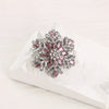 Delicate Snowflake Brooch Beautiful Christmas Corsage Blazer Blazer Pinned Down Shawl Fixed Badge - Image 4