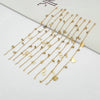 1PC Stainless Steel Star Heart Butterfly Anklet Gold Color Pendants Chain Anklet For Women Summer Beach Foot Show Sandal Jewelry - Image 1