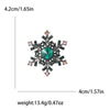 Rhinestone Snowflake Brooch for Women Unisex Pearl Flower Pins Banquet Party Backpack Gifts Jewelry Accessories - Image 17