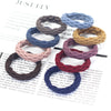 20PCS High Elasticity Hair Rope High Elasticity Jacquard Pattern Hair Ring Women's Headband Hair Accessories - Image 11