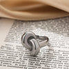 Vintage Stainless Steel Rings for Women Punk Chunky Irregular Smooth Adjustable Open Ring Jewelry Weddings Gifts - Image 57