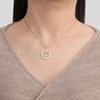 Zircon Star of David Choker Necklace for Women Gold Color Stainless Steel Neck Chain Hexagram Israel Jewish Judaism Jewelry - Image 5