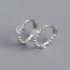 1Pair Crystal Heart Tragus Hoop Earring For Women Girls Huggie Earring For Cartilage Helix Piercing Jewelry Lobe Hoops - Image 9