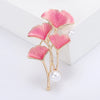 Berry Women's Rhinestone Leaf Brooches Unisex Plant Pins Office Party Casual Accessories Gifts - Image 10