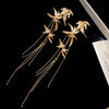 Lily Of The Valley Leaf Water Drop Resin Dangle Earrings Women Partysu Earring Hook Vintage Cheongsam Jewelr K - Image 11