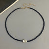 Seed Bead Choker Necklace with Imitation Pearl Details in Multiple Styles - Image 2