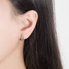 Double-layer Small Hoop Earring For Women/Men Daily Jewelry - Image 5