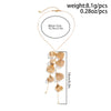 Long Tassels Chest Chain with Leaves Pendants Necklace for Women Sweater Chain Accessories on Neck Jewelry Female - Image 3