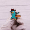 Phineass N Ferb Green Pet Perry Platypus Enamel Brooches For Women Badges Lapel Pins for Backpacks Jewelry Accessories - Image 2